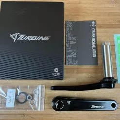 Race Face Turbine Kurbel / Kurbelset 170mm / 143mm Black