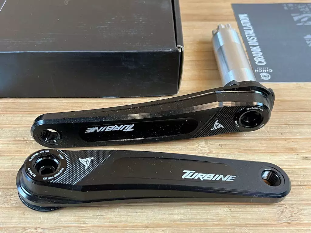 Race Face Turbine Kurbel / Kurbelset 165mm / 136mm Black 2 Race Face Turbine Kurbel / Kurbelset 165mm / 136mm Black – Bild 2