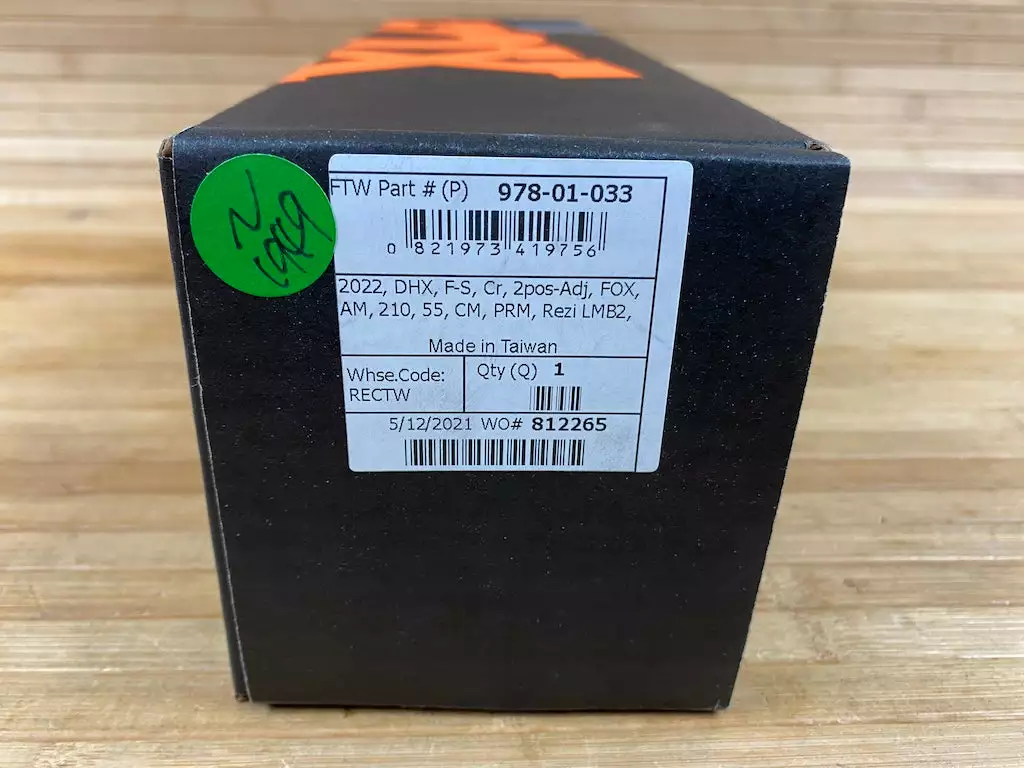 Fox DHX F-S 210 X 55 2022 Dämpfer 9 Fox DHX F-S 210 X 55 2022 Dämpfer – Bild 9