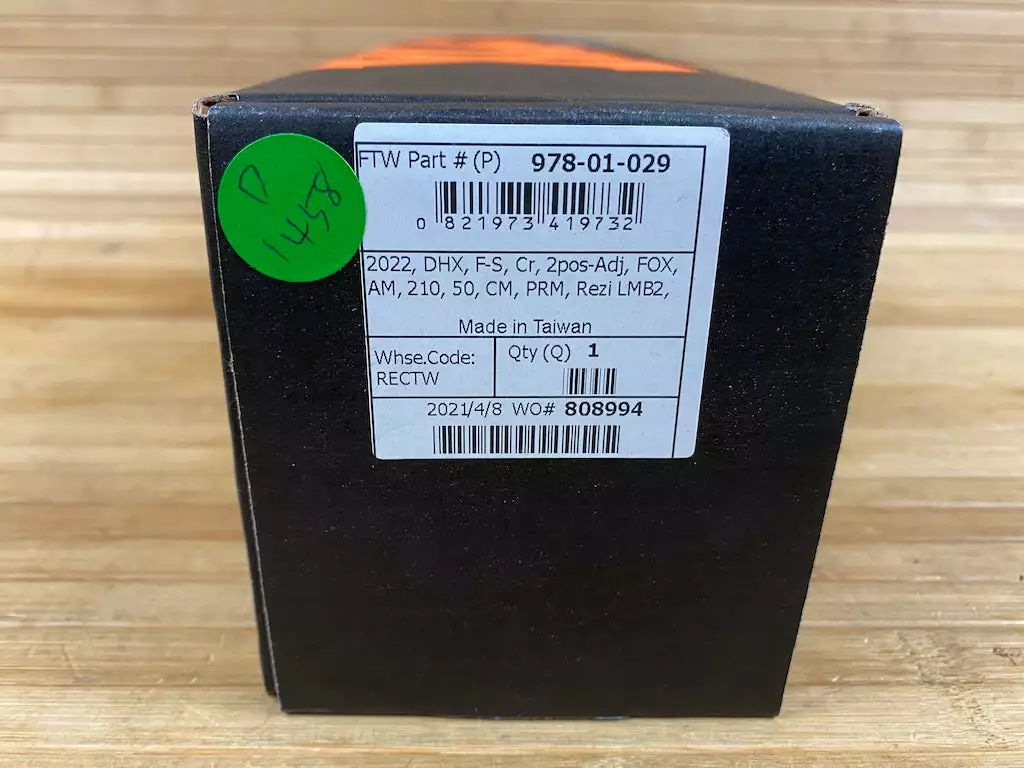 Fox DHX F-S 210 X 50 2022 Dämpfer 8 Fox DHX F-S 210 X 50 2022 Dämpfer – Bild 8