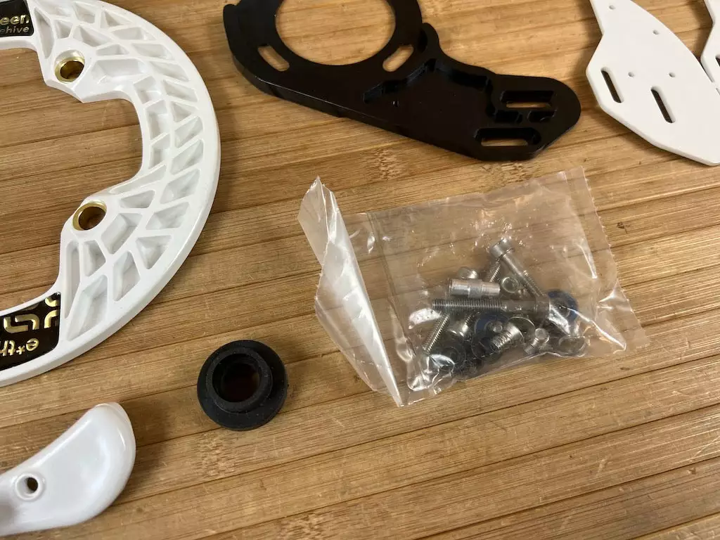 E-thirteen E*thirteen DRS Kettenführung ISCG05 White 40 Z 4 E-thirteen E*thirteen DRS Kettenführung ISCG05 White 40 Z – Bild 4