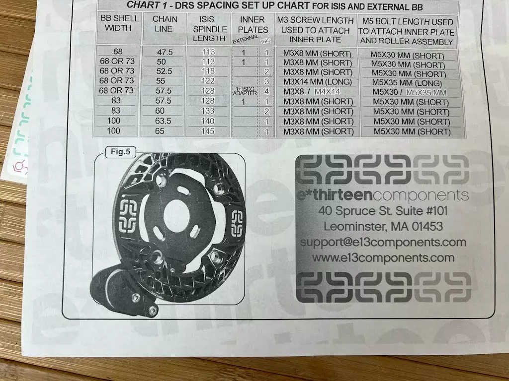 E-thirteen E*thirteen DRS Kettenführung ISCG05 White 40 Z 6 E-thirteen E*thirteen DRS Kettenführung ISCG05 White 40 Z – Bild 6