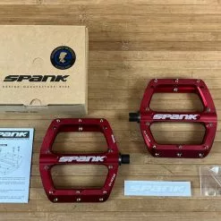 Spank Spoon 110 Pedale / Plattformpedale Rot