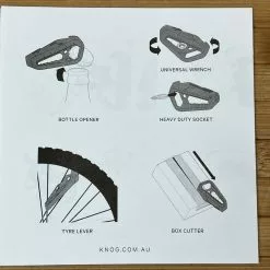 Knog Fang Multitool -Fox-Laden IMG 3573
