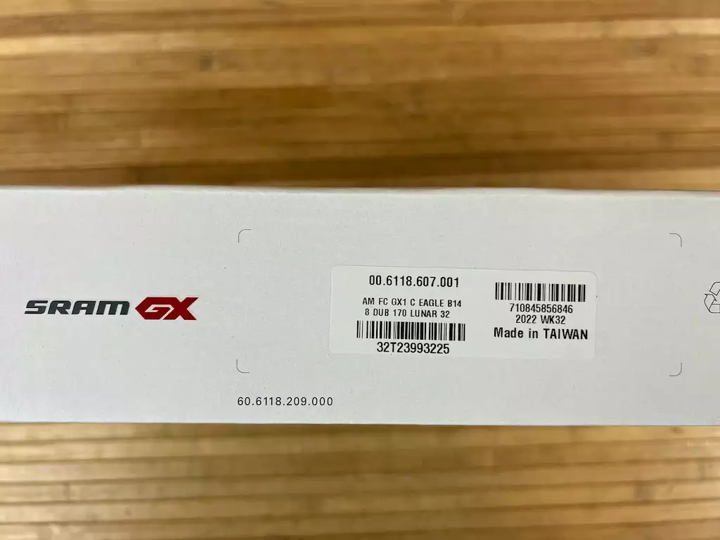 SRAM GX Eagle CARBON Boost Dub Kurbel 170mm Kurbelset 8 SRAM GX Eagle CARBON Boost Dub Kurbel 170mm Kurbelset – Bild 8