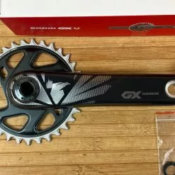 SRAM GX Eagle CARBON Boost Dub Kurbel 170mm Kurbelset 10 SRAM GX Eagle CARBON Boost Dub Kurbel 170mm Kurbelset -Fox-Laden IMG 3976