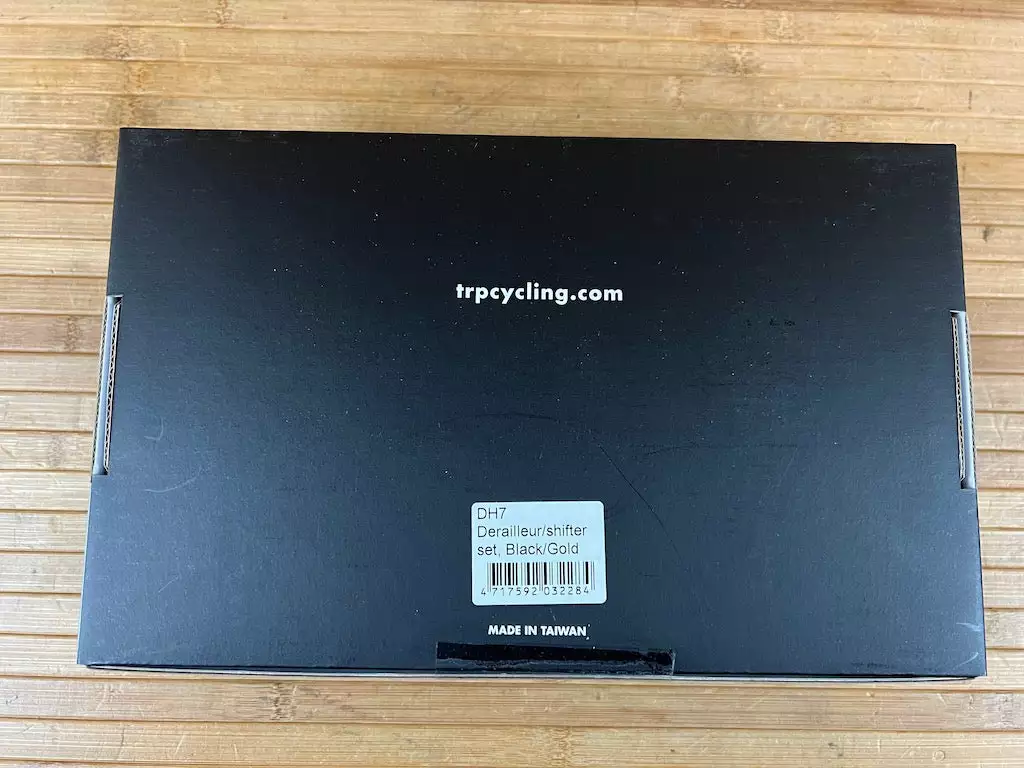 TRP DH7 Schaltwerk & Schalthebel Set 7-fach Gold 13 TRP DH7 Schaltwerk & Schalthebel Set 7-fach Gold – Bild 13