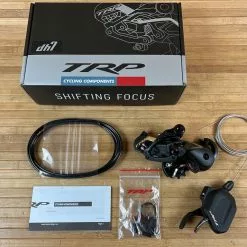 TRP DH7 Schaltwerk & Schalthebel Set 7-fach Gold