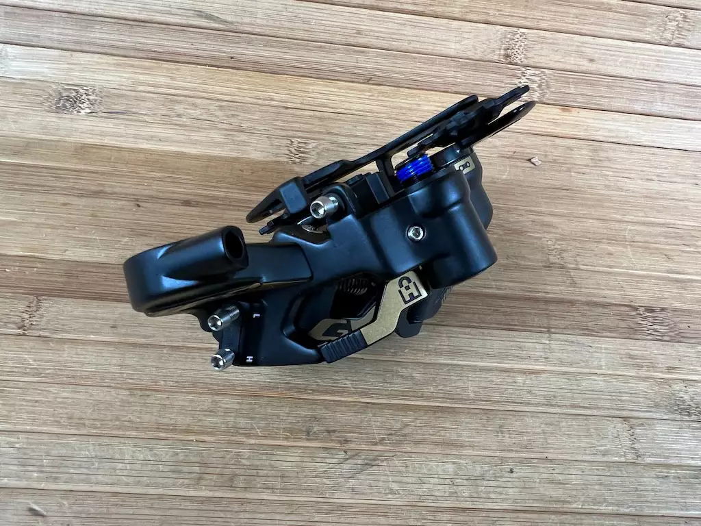 TRP DH7 Schaltwerk & Schalthebel Set 7-fach Gold 3 TRP DH7 Schaltwerk & Schalthebel Set 7-fach Gold – Bild 3