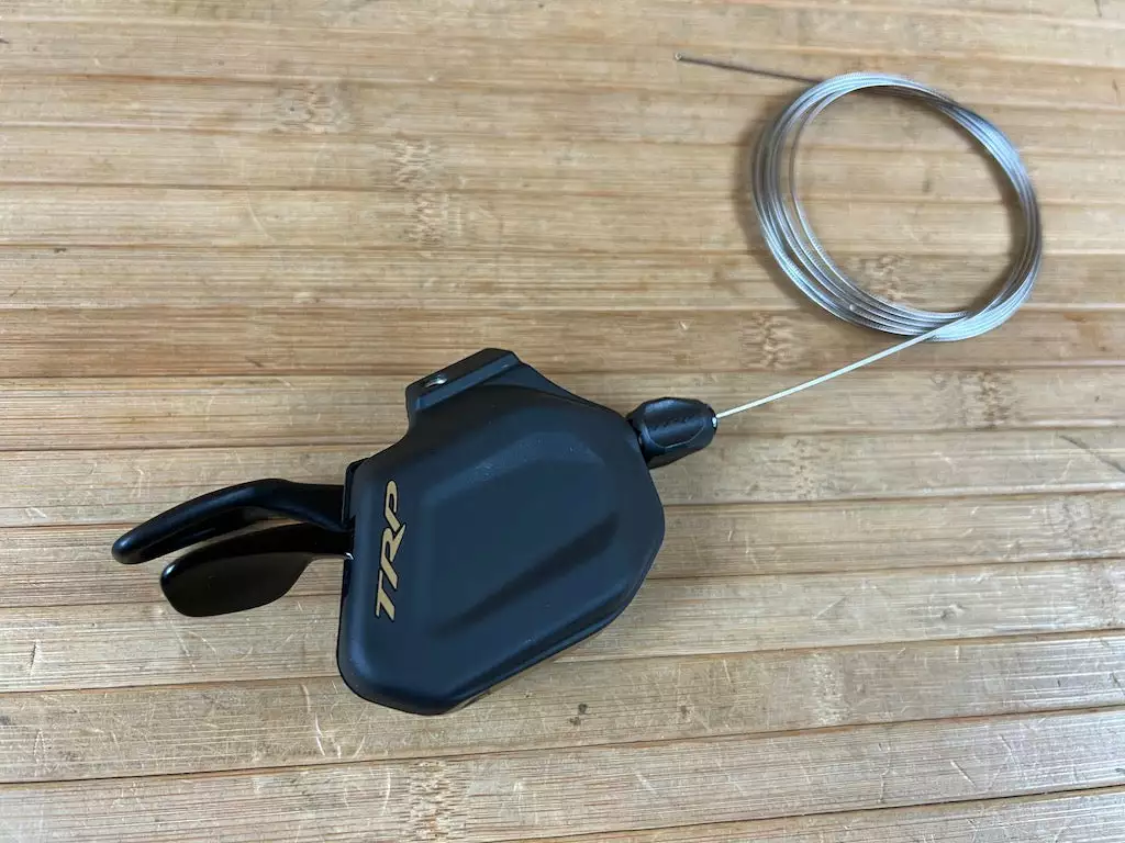 TRP DH7 Schaltwerk & Schalthebel Set 7-fach Gold 5 TRP DH7 Schaltwerk & Schalthebel Set 7-fach Gold – Bild 5