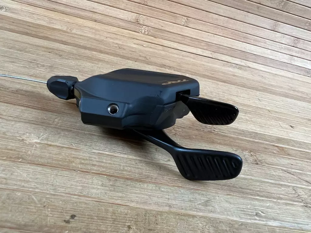 TRP DH7 Schaltwerk & Schalthebel Set 7-fach Gold 6 TRP DH7 Schaltwerk & Schalthebel Set 7-fach Gold – Bild 6