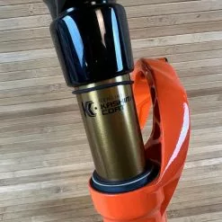 FOX 32 TC 2022 Kashima 40mm Gravel Federgabel Shiny Orange -Fox-Laden IMG 4323
