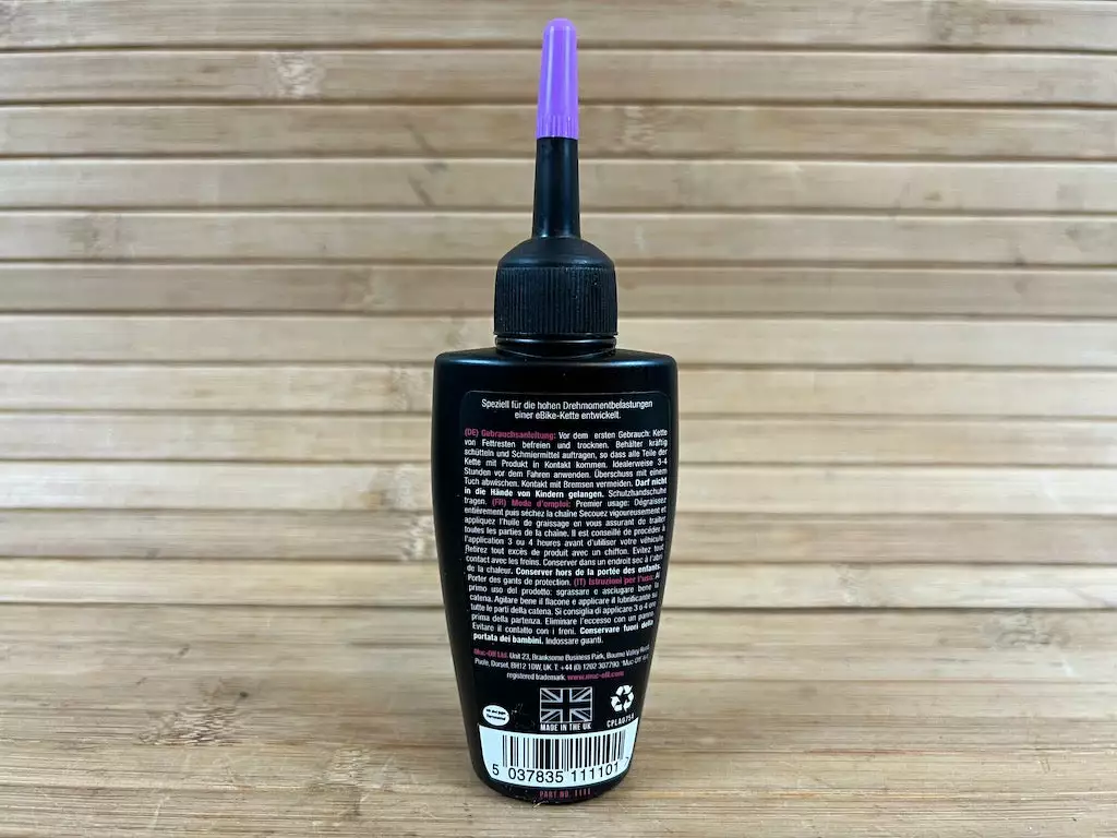 Muc-Off Muc Off E-Bike Wet Lube 50ml Kettenöl 3 Muc-Off Muc Off E-Bike Wet Lube 50ml Kettenöl – Bild 3