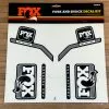 Fox Decal Kit Weiß Heritage Fork And Shock