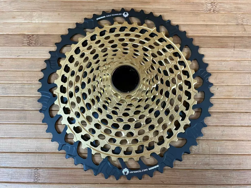 SRAM XX1 XG-1299 Eagle Gold Kassette 12-fach 10-52T 2 SRAM XX1 XG-1299 Eagle Gold Kassette 12-fach 10-52T – Bild 2