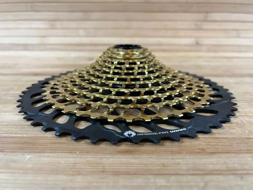 SRAM XX1 XG-1299 Eagle Gold Kassette 12-fach 10-52T 3 SRAM XX1 XG-1299 Eagle Gold Kassette 12-fach 10-52T – Bild 3