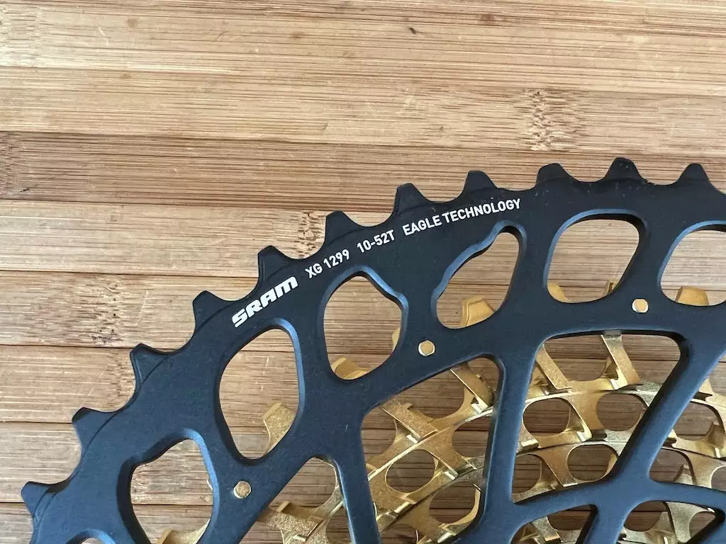 SRAM XX1 XG-1299 Eagle Gold Kassette 12-fach 10-52T 5 SRAM XX1 XG-1299 Eagle Gold Kassette 12-fach 10-52T – Bild 5