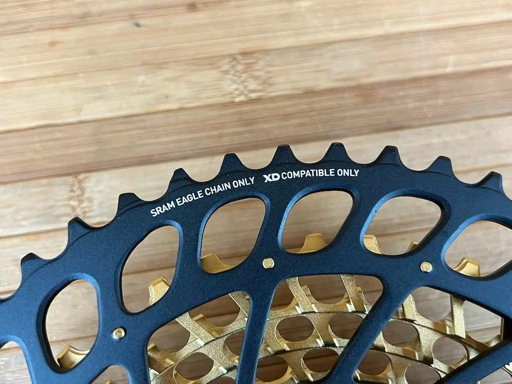 SRAM XX1 XG-1299 Eagle Gold Kassette 12-fach 10-52T 6 SRAM XX1 XG-1299 Eagle Gold Kassette 12-fach 10-52T – Bild 6