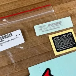 Marzocchi 2021 Bomber DJ Decal Kit Dekorbogen Matte Black -Fox-Laden IMG 5617