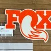 FOX Aufkleber Logo 6" Orange