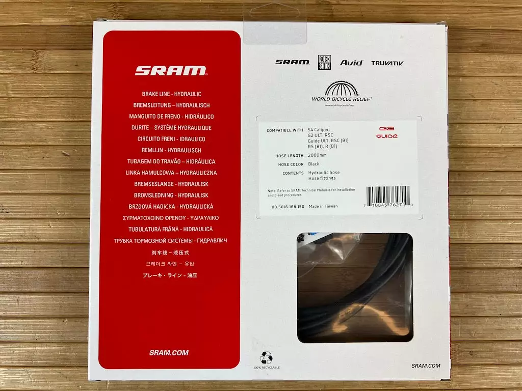 SRAM Bremsleitung Hydraulikleitung Guide Ultimate 2000mm 7 SRAM Bremsleitung Hydraulikleitung Guide Ultimate 2000mm – Bild 7