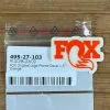 FOX Aufkleber Logo 1,5" Orange