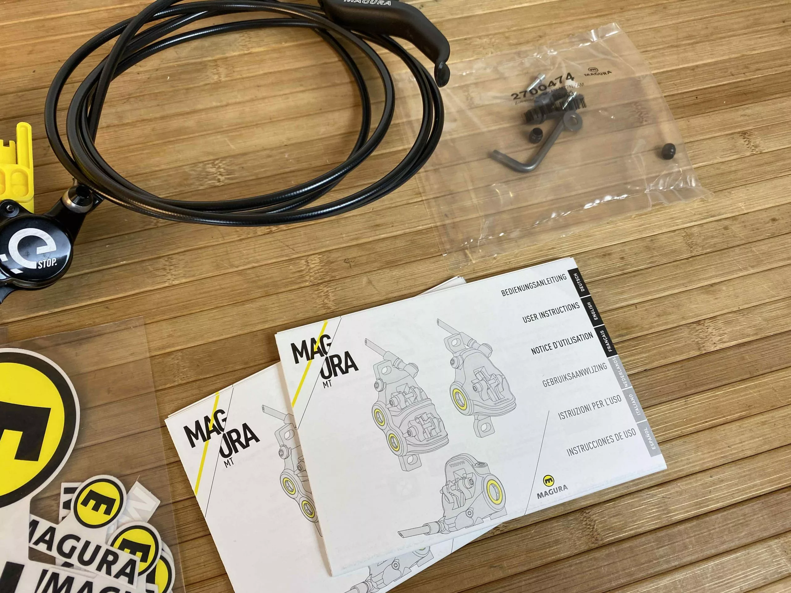 Magura MT4 EStop Bremsenset / Scheibenbremsen VR/HR 7 Magura MT4 EStop Bremsenset / Scheibenbremsen VR/HR – Bild 7