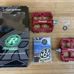 Reverse Components Escape Plattformpedale / Pedale Rot