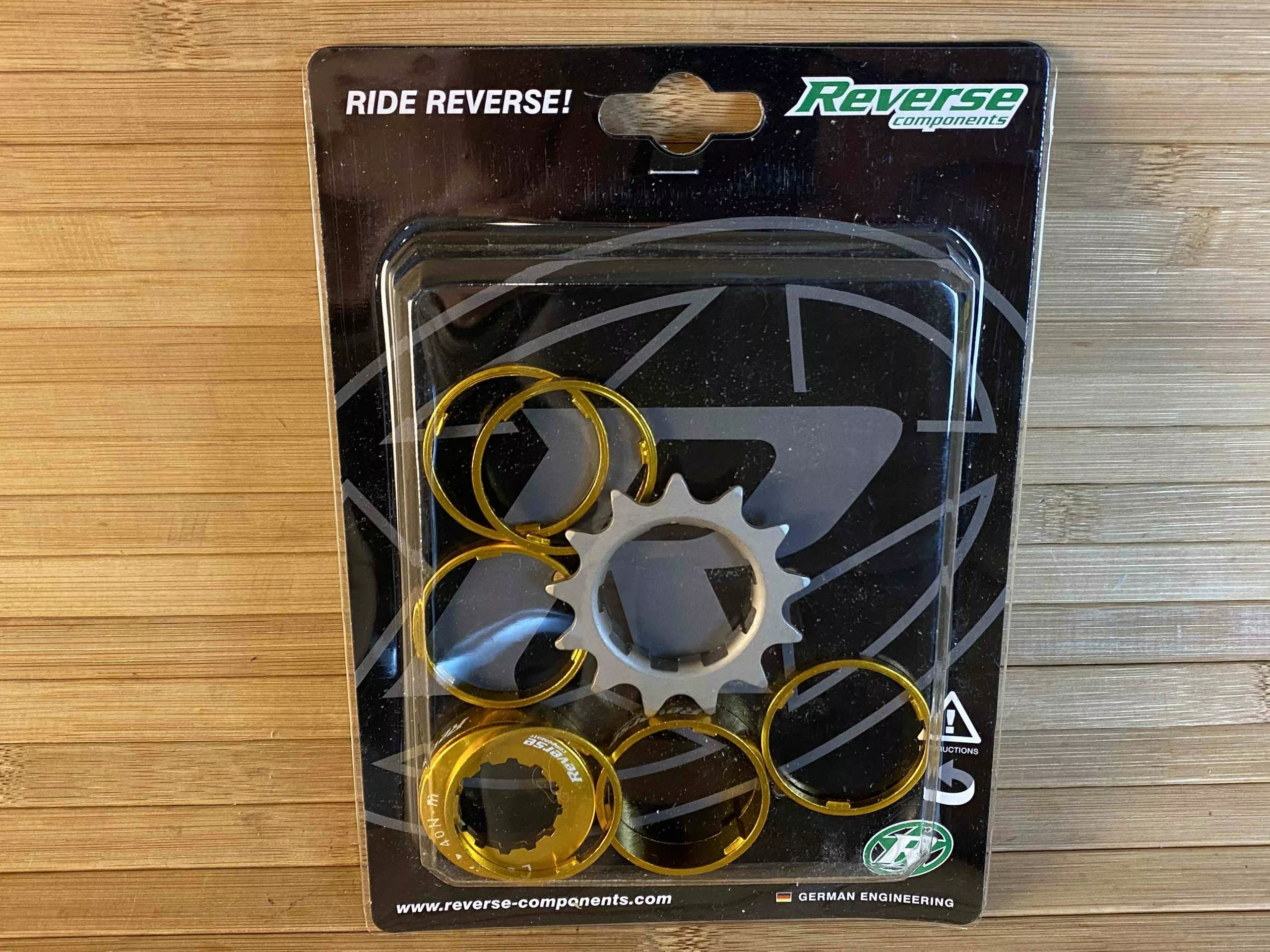 Reverse Components Single Speed Kit Gold 1 Reverse Components Single Speed Kit Gold