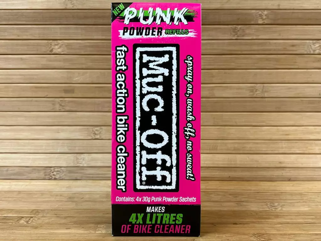 Muc-Off Muc Off Punk Powder (4 Pack) = 4 Liter Cleaner! 1 Muc-Off Muc Off Punk Powder (4 Pack) = 4 Liter Cleaner!