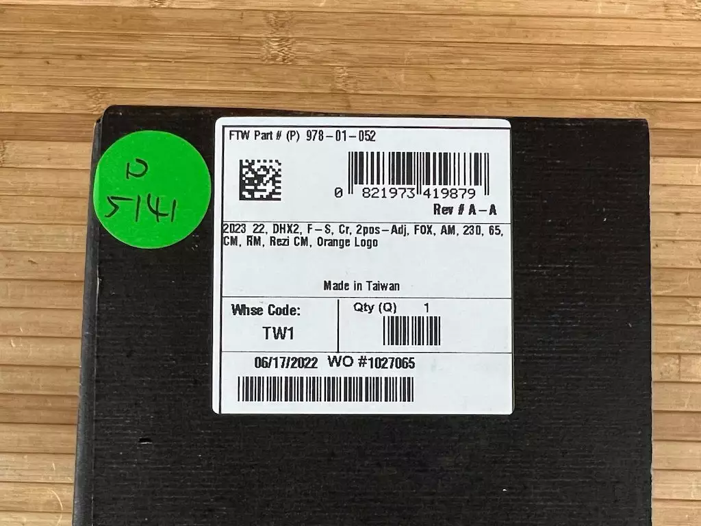 Fox DHX2 Factory 2-POS 230 X 65mm Dämpfer 2022 / 23 8 Fox DHX2 Factory 2-POS 230 X 65mm Dämpfer 2022 / 23 – Bild 8