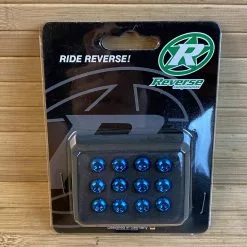 Reverse Bremsscheiben-Schraubenset - 12 Stk. M5x10mm Blue