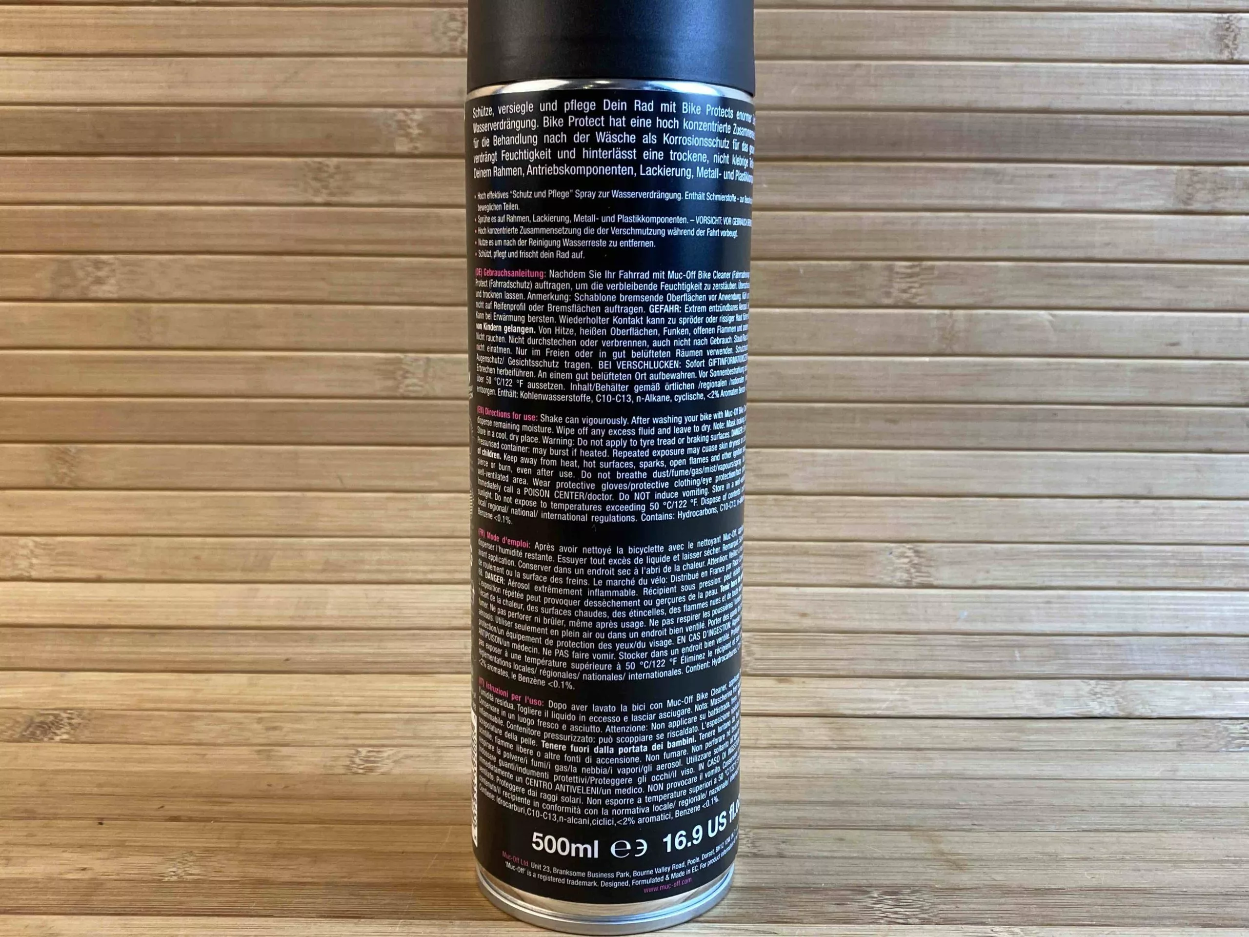 Muc-Off Muc Off Bike Protect 500ml Finish Spray 4 Muc-Off Muc Off Bike Protect 500ml Finish Spray – Bild 4