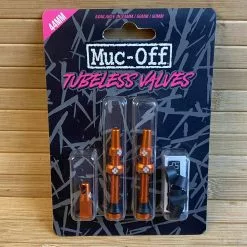 Muc-Off Muc Off Tubeless Valve Kit Ventile 44mm Orange