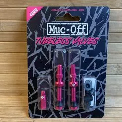 Muc-Off Muc Off Tubeless Valve Kit Ventile 44mm Pink