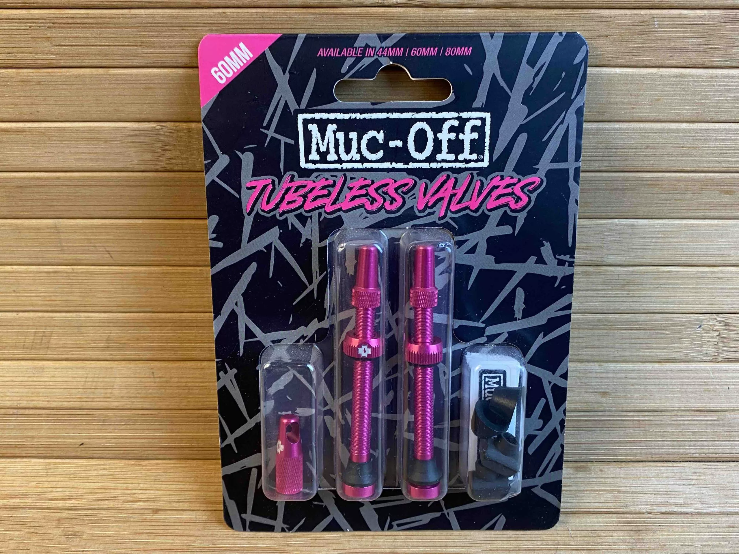 Muc-Off Muc Off Tubeless Valve Kit Ventile 60mm Pink 1 Muc-Off Muc Off Tubeless Valve Kit Ventile 60mm Pink