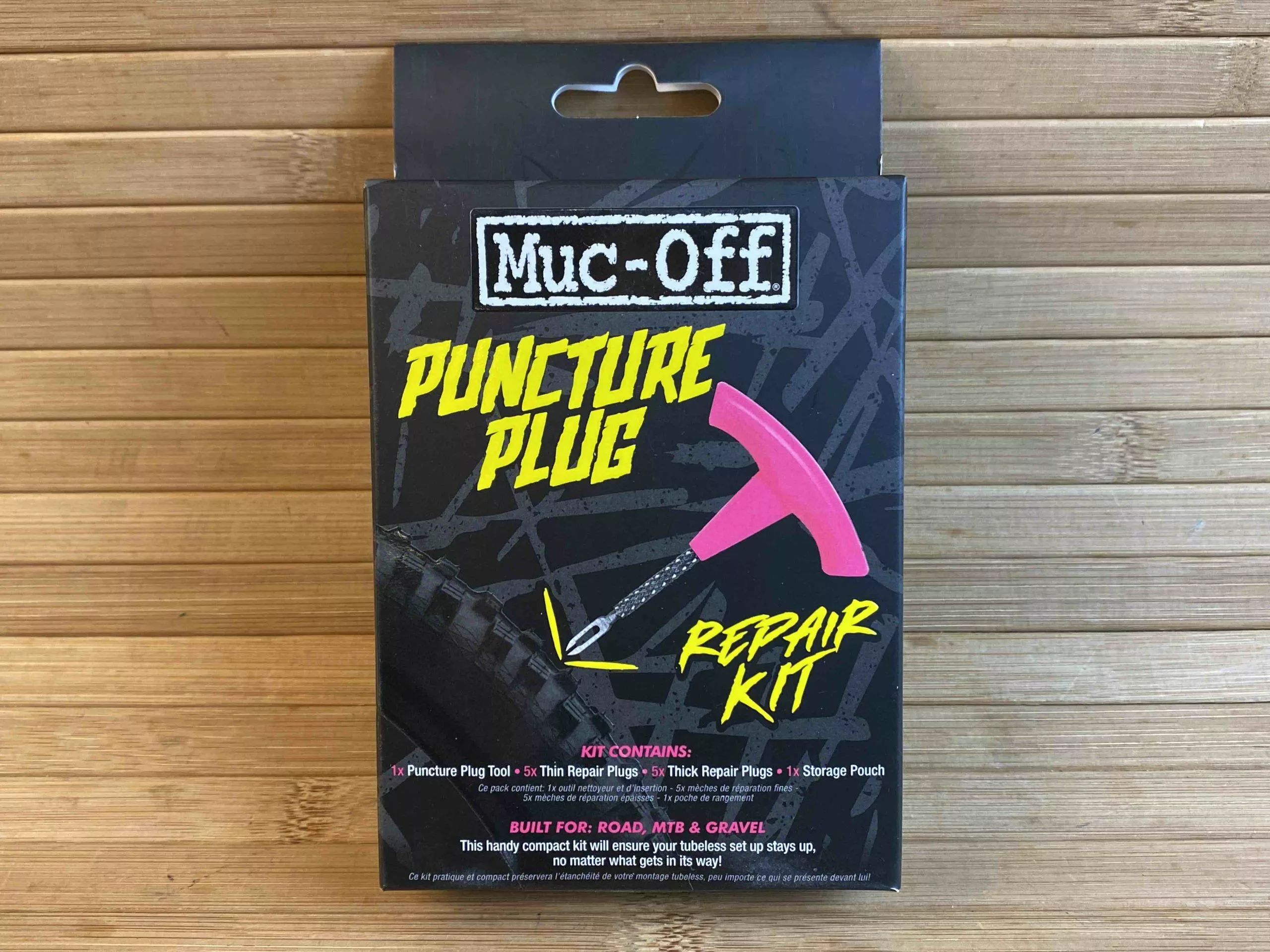 Muc-Off Puncture Plug Reparatur Kit 1 Muc-Off Puncture Plug Reparatur Kit