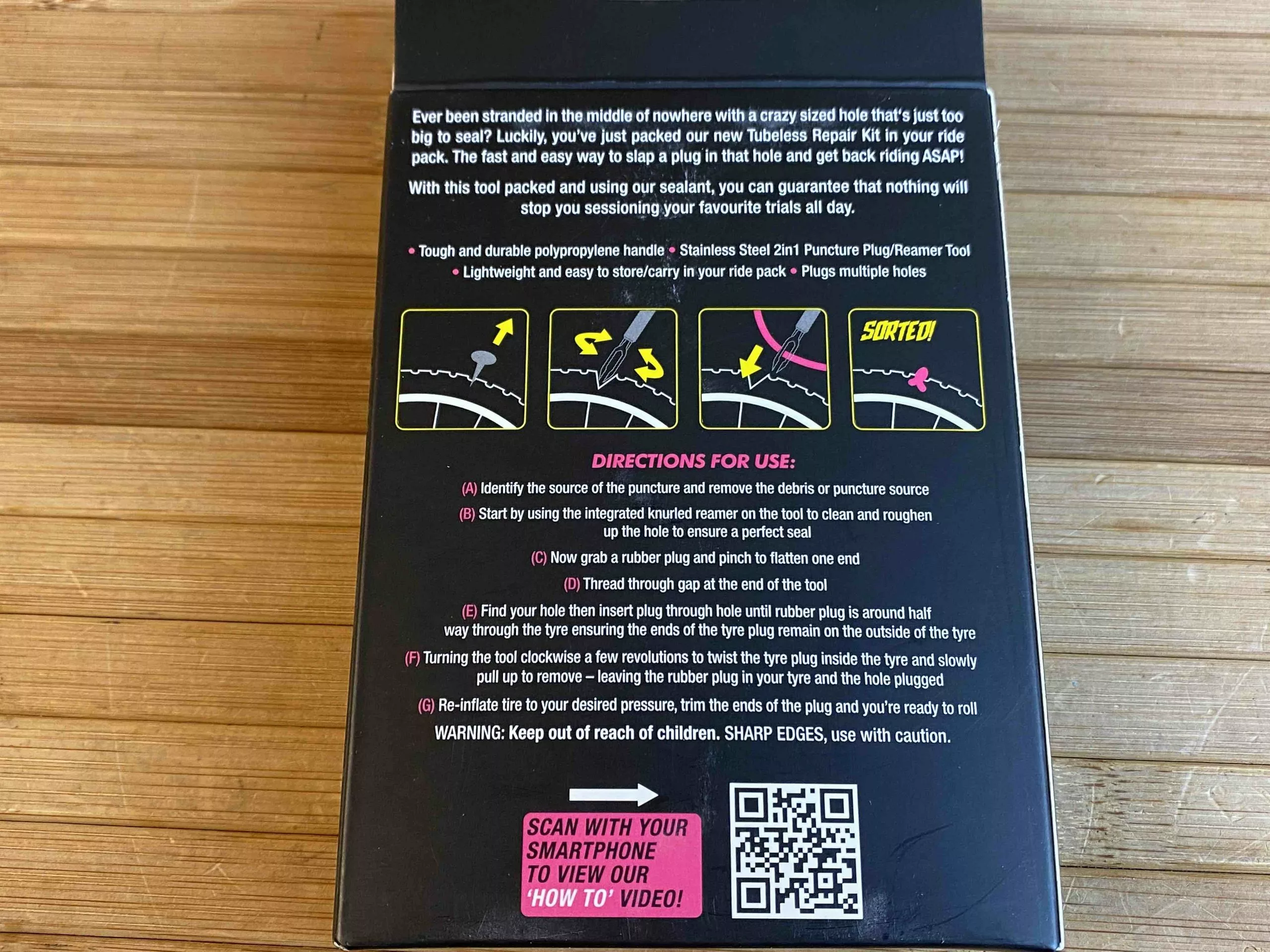 Muc-Off Puncture Plug Reparatur Kit 6 Muc-Off Puncture Plug Reparatur Kit – Bild 6