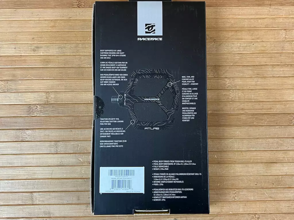 Race Face Atlas 2022 Purple Plattformpedale / Pedale 6 Race Face Atlas 2022 Purple Plattformpedale / Pedale – Bild 6