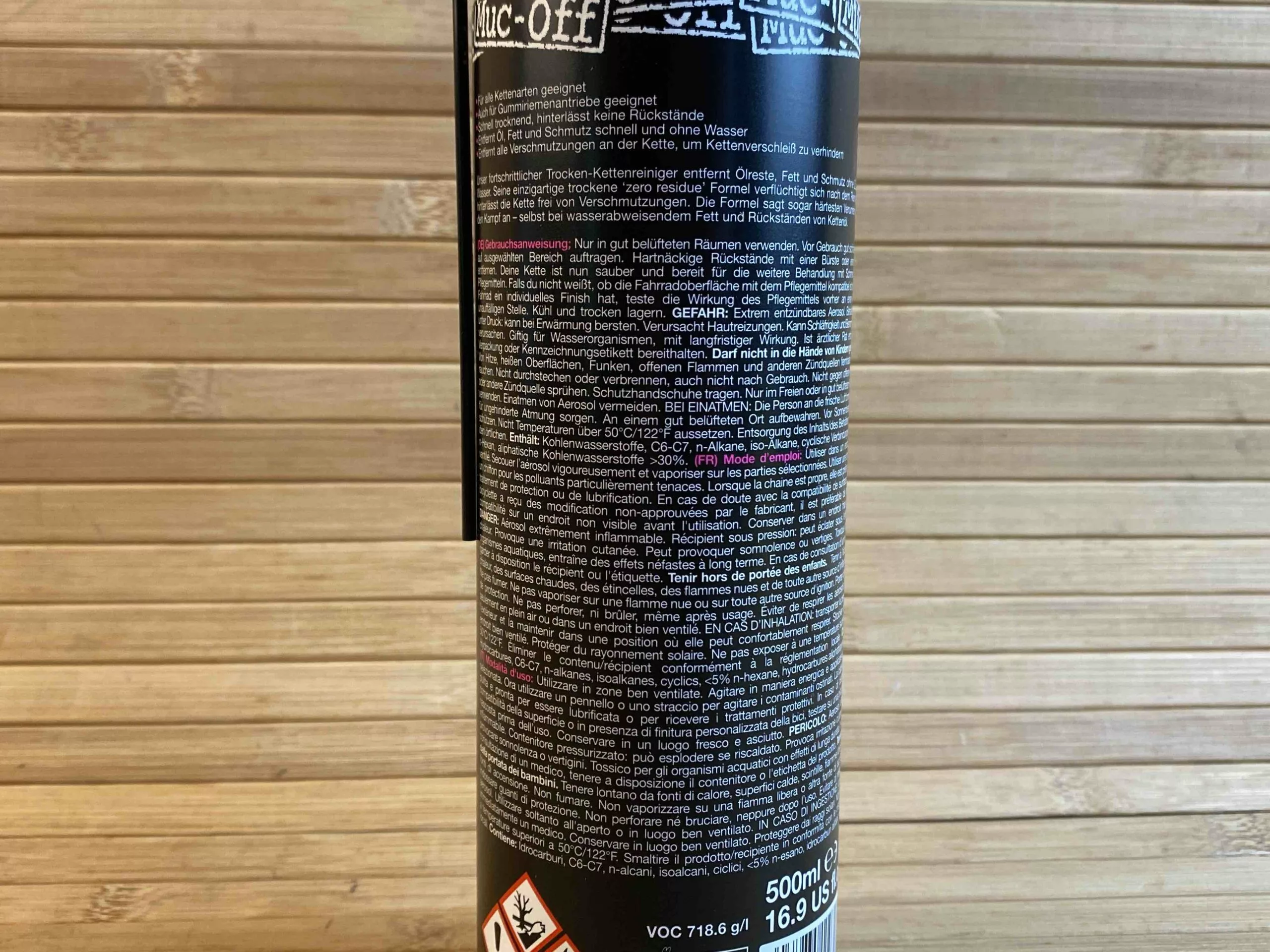 Muc-Off Muc Off E-Bike Antriebs Reiniger Waterless 500ml 3 Muc-Off Muc Off E-Bike Antriebs Reiniger Waterless 500ml – Bild 3