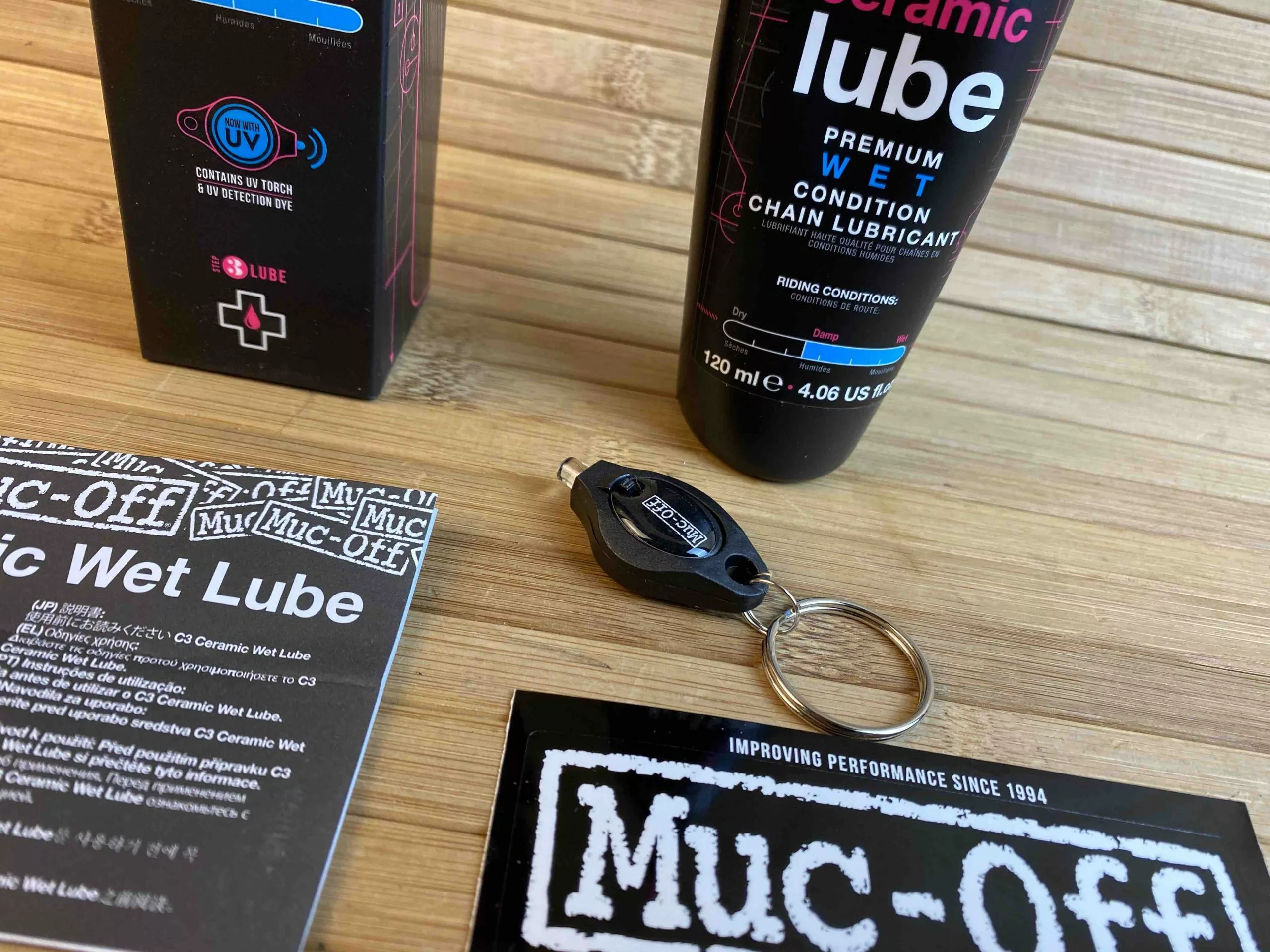 Muc-Off Muc Off C3 Wet Ceramic Lube Kettenöl 120ml 2 Muc-Off Muc Off C3 Wet Ceramic Lube Kettenöl 120ml – Bild 2