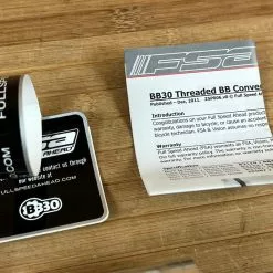 FSA BB30 Adapter 73mm Auf BSA / Threaded -Fox-Laden IMG 7028 6f9490dd 66dc 46de a5c0 53edcba483a3