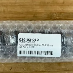 FOX Stahlfeder 700 X 2.8 163mm / 35mm Schwarz -Fox-Laden IMG 7130 71eb91d0 296d 4532 b5bc e162ec45fbea