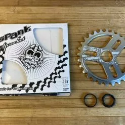 Spank Tweet Tweet BMX Kettenblatt Chrome 28T