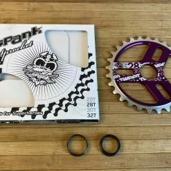 Spank Tweet Tweet BMX Kettenblatt Purple 28T