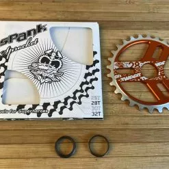 Spank Tweet Tweet BMX Kettenblatt Orange 28T