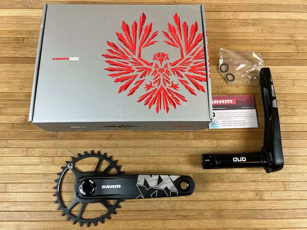 SRAM NX Eagle DUB Boost Kurbel 170mm / 32T Kurbelset 1 SRAM NX Eagle DUB Boost Kurbel 170mm / 32T Kurbelset