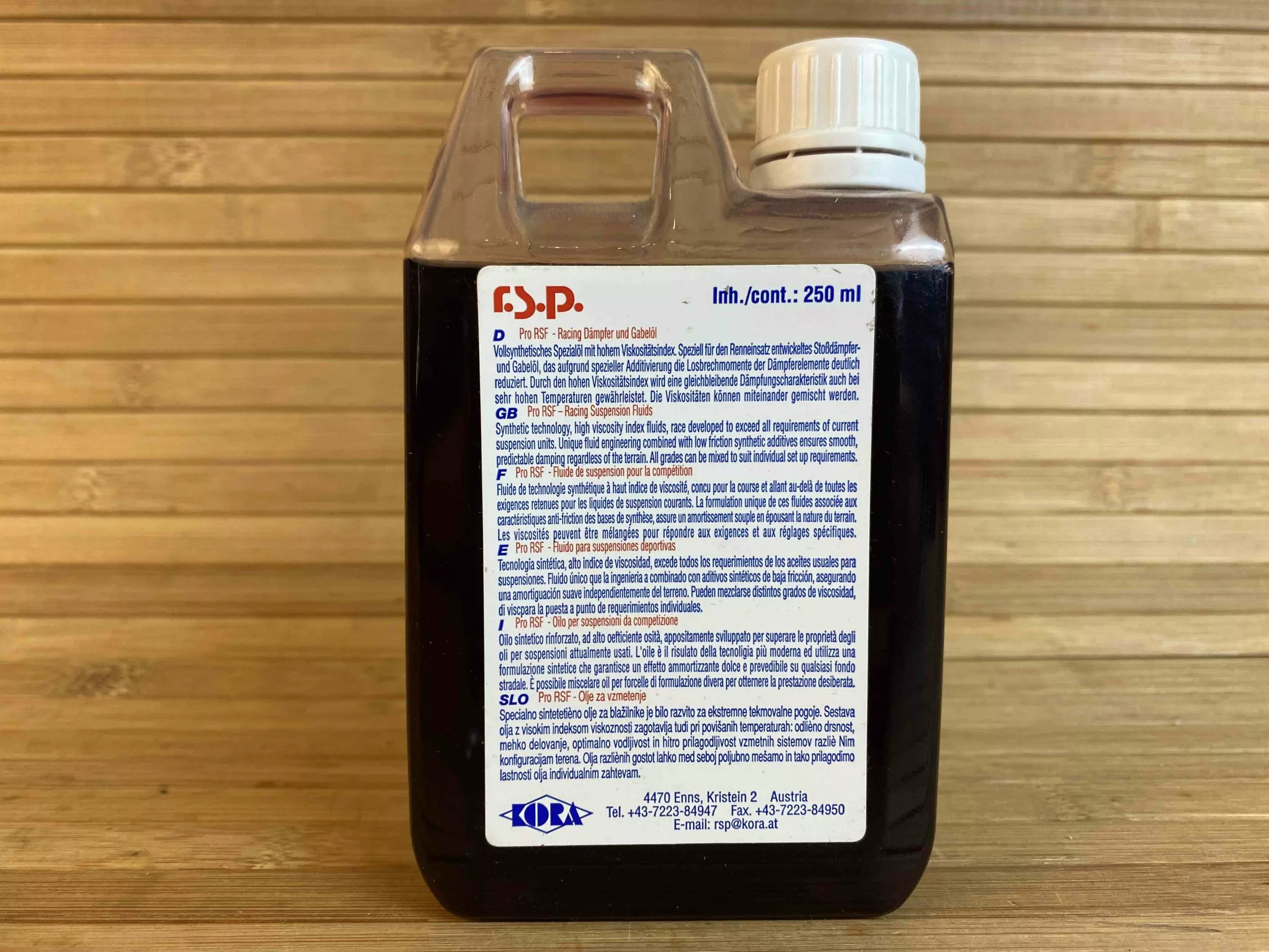 RSP Gabelöl / Dämpferöl Damp Champ 7,5WT 2 RSP Gabelöl / Dämpferöl Damp Champ 7,5WT – Bild 2