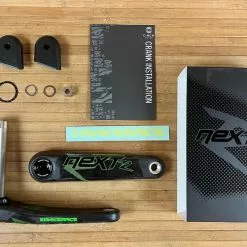 Race Face Next R Carbon Kurbelset 175mm 68/73mm Green