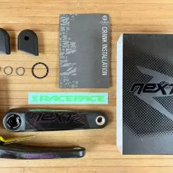 Race Face Next R Carbon Kurbelset 175mm 68/73mm Purple